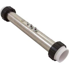 Gecko S-Class 0800, 5.5kW Flo-Thru Heater Assembly 26-0800-7S-K - Angle View