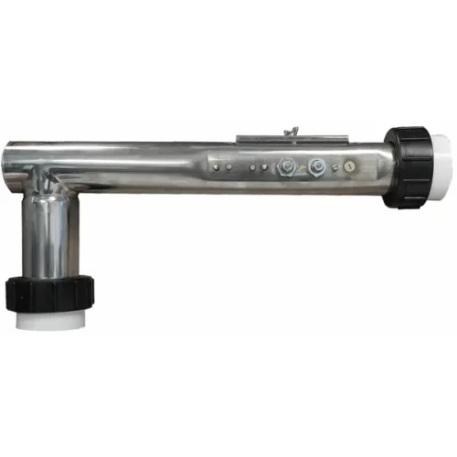 Sundance 0119, 5.5kW Curved Flow-Thru Heater Assembly 26-0119-7S-K - Side View