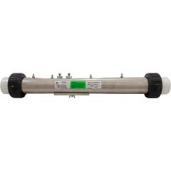 Hercules 0155, 5.5kW Flo-Thru Heater Assembly 26-0155-7S-K - Front View