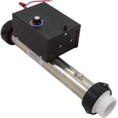 HydroQuip 0000ABX, 5.5kW Flo-Thru Heater Assembly 26-0000ABX-7S-K - Top View