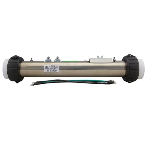HydroQuip 0010, 3.0kW Flo-Thru Heater Assembly 26-0010-4S-K - Front View