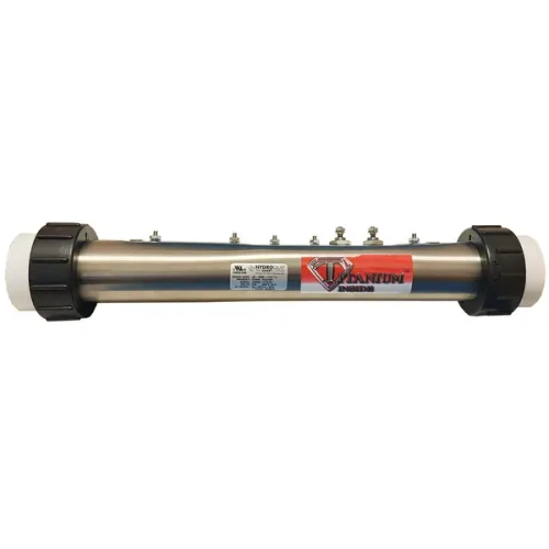 Waterway 0808, 5.5kW Flo-Thru Heater Assembly 26-0808-7TD-K = Front View