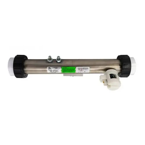 HydroQuip 0535, 5.5kW Flo-Thru Heater Assembly 26-0535-7S-KP - Front View