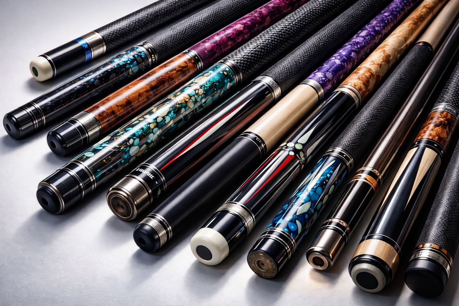 Premium Pool Cue Collection