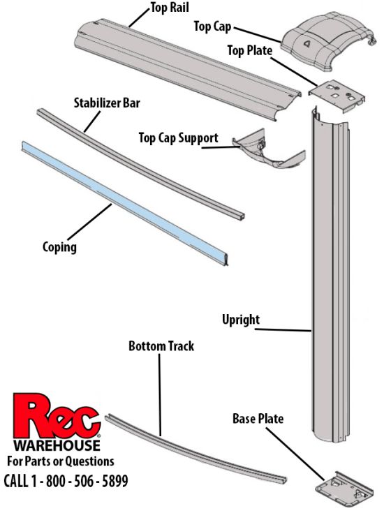 Swimming Pool Dept Above Ground Pool Parts Eclipse Lx Wilbar Eclipse Lx Round Parts Rec Warehouse