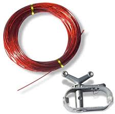 Amazon.com : Maximumstore 100' Cable and Winch/Ratchet for Above ...