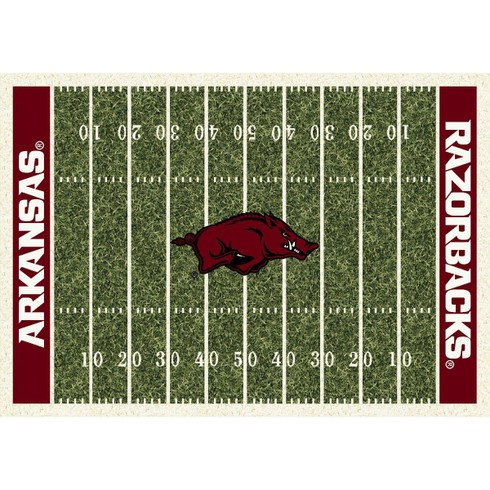 Razorback Rugs 520-3022 Arkansas Razorbacks 4'x6' Homefield StainmasterÂÃâ ...