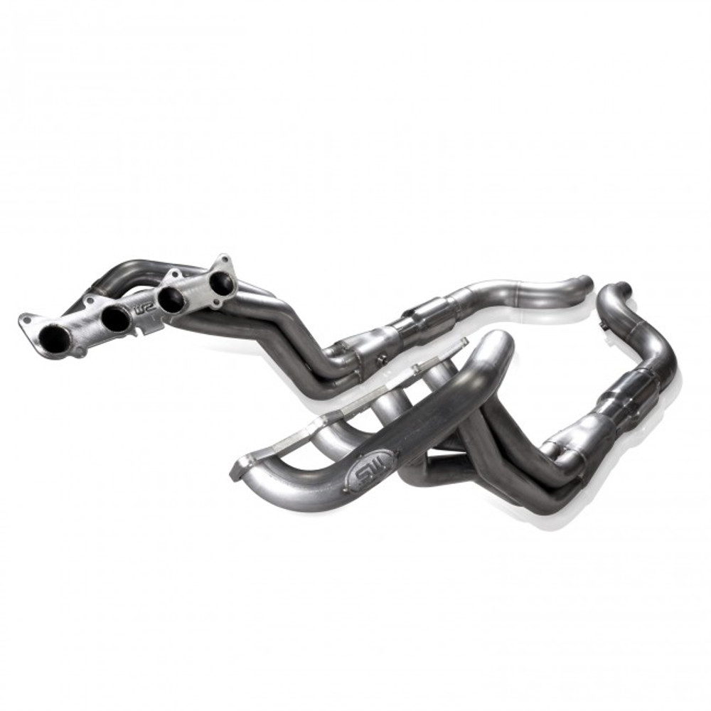 Stainless Works- 2015-20 MUSTANG GT 5.0L 1 7/8" LONG TUBE HEADER KIT, Catted