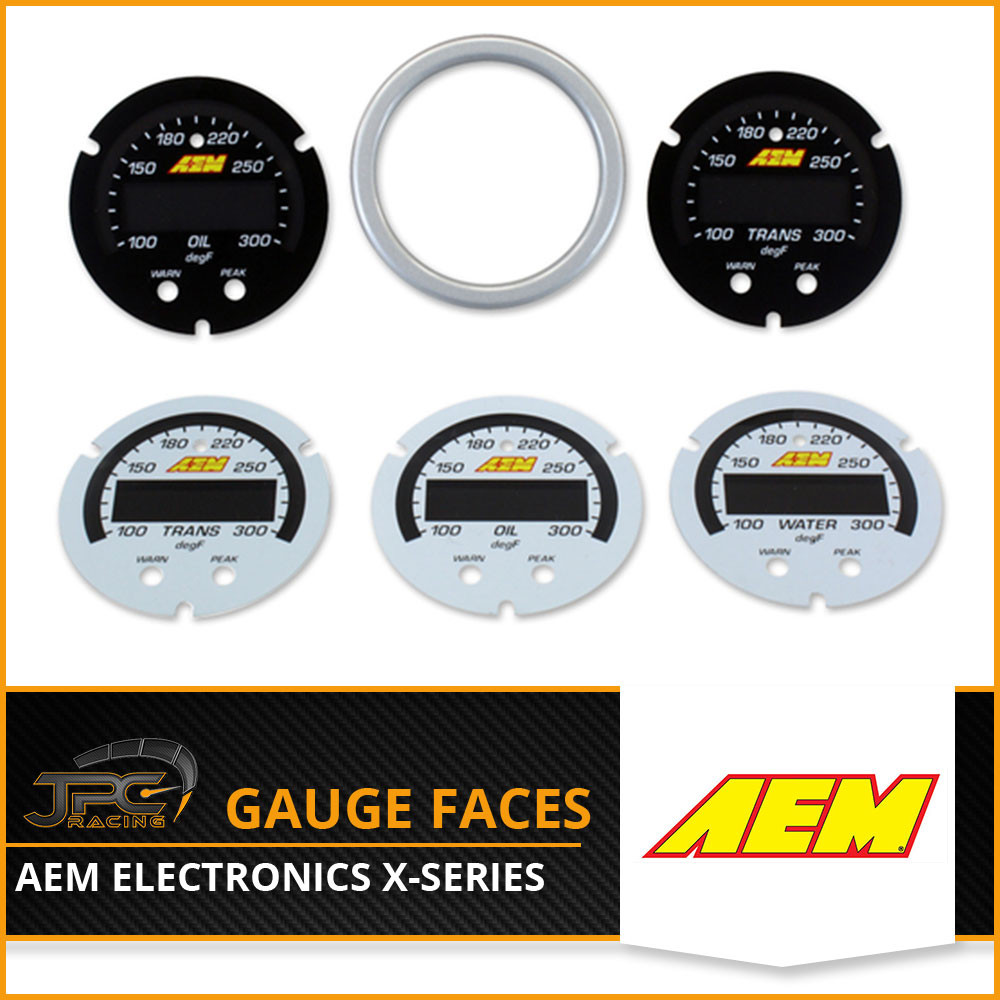 AEM-X-Series Gauge Faces