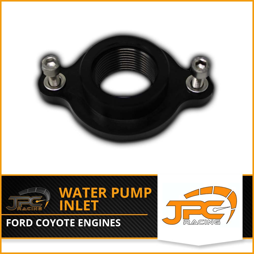 JPC Racing - Coyote Water Pump Bolt on Water inlet -16 ORB (Thermostat Delete)