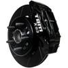 TBM XS3 front Extreme Street brake kit in Onyx Black for 2024+ Mustang S650