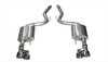 Corsa 2015-2017 Mustang GT 5.0L V8 Coupe 3.0 in Axle-Back 4.0 in Twin Tips - Sport / Polished