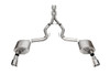 Corsa 2024 Mustang GT Coupe 3.0 in Cat-Back 4.5 in Slash Tips - Xtreme / Polished