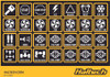 Haltech CAN Keypad Label Set