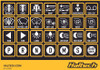 Haltech CAN Keypad Label Set