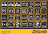 Haltech CAN Keypad Label Set