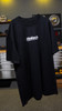 Haltech New Classic Tee - Black with White Logo