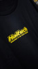 Haltech New Classic Tee - Black with Yellow Logo