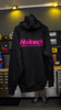 Haltech "Classic" Hoodie Black with Pink Logo