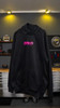 Haltech "Classic" Hoodie Black with Pink Logo