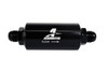 Aeromotive 100 Micron Black Fuel Filter with Male AN-10 Ports & Stainless Mesh Element