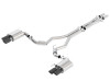 Borla 2018 Ford Mustang GT (A/T / M/T) 3in S-Type Catback Exhaust w/o Valves w/ Black Chrome Tips