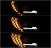 AlphaRex 10-12 Ford Mustang LUXX LED Proj Headlights Plank Style Black w/Activ Light/Seq Signal