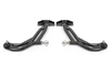 BMR 10-14 Ford Mustang Adj. Lower A-Arms w/ Delrin/Rod End / 18mm Tall Ball Joint - Black Hammertone