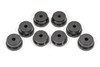 BMR 15-17 S550 Mustang Rear Cradle Bushing Kit (Delrin) - Black