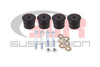 BMR 15-17 S550 Mustang Differential Bushing Kit (Aluminum) - Black