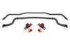 BMR 15-22 S550 Mustang Sway Bar Kit with Bushings Front and Rear Black Hammertone