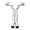 Stainless Works 2024 Mustang GT Catback Quad Tips Legend Sound H-Pipe Performance Connect Exhaust