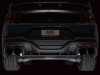 AWE 2024 Ford Mustang Dark Horse S650 RWD Track Edition Cat-Back Exhaust w/ Quad Diamond Black Tips