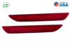 Diode Dynamics 15-21 EU/AU Ford Mustang LED Sidemarkers - Red (Pair)