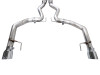 AWE 2024 Ford Mustang GT Fastback S650 RWD Track Edition Cat-Back Exhaust w/ Dual Chrome Silver Tips