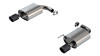 Borla 2024 Ford Mustang GT 5.0L V8 w/o Active Exhaust S-Type Axle-Back Exhaust System - Carbon Fiber