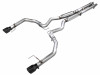 AWE 2024 Ford Mustang GT Fastback S650 RWD Track Edition Cat-Back Exhaust w/ Dual Diamond Black Tips