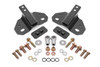 BMR Suspension 24-25 Ford Mustang Rear Steel Shock Mount - Black Hammertone