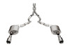 Corsa 24-25 Ford Mustang GT Xtreme 3in Cat-Back Dual Rear Exhaust w/4.5in Straight-Cut Polish Tips