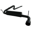 MBRP 15-17 Ford Mustang GT 5.0 3in Cat Back Dual Split Rear Race Version 4.5in Tips - Black Coated
