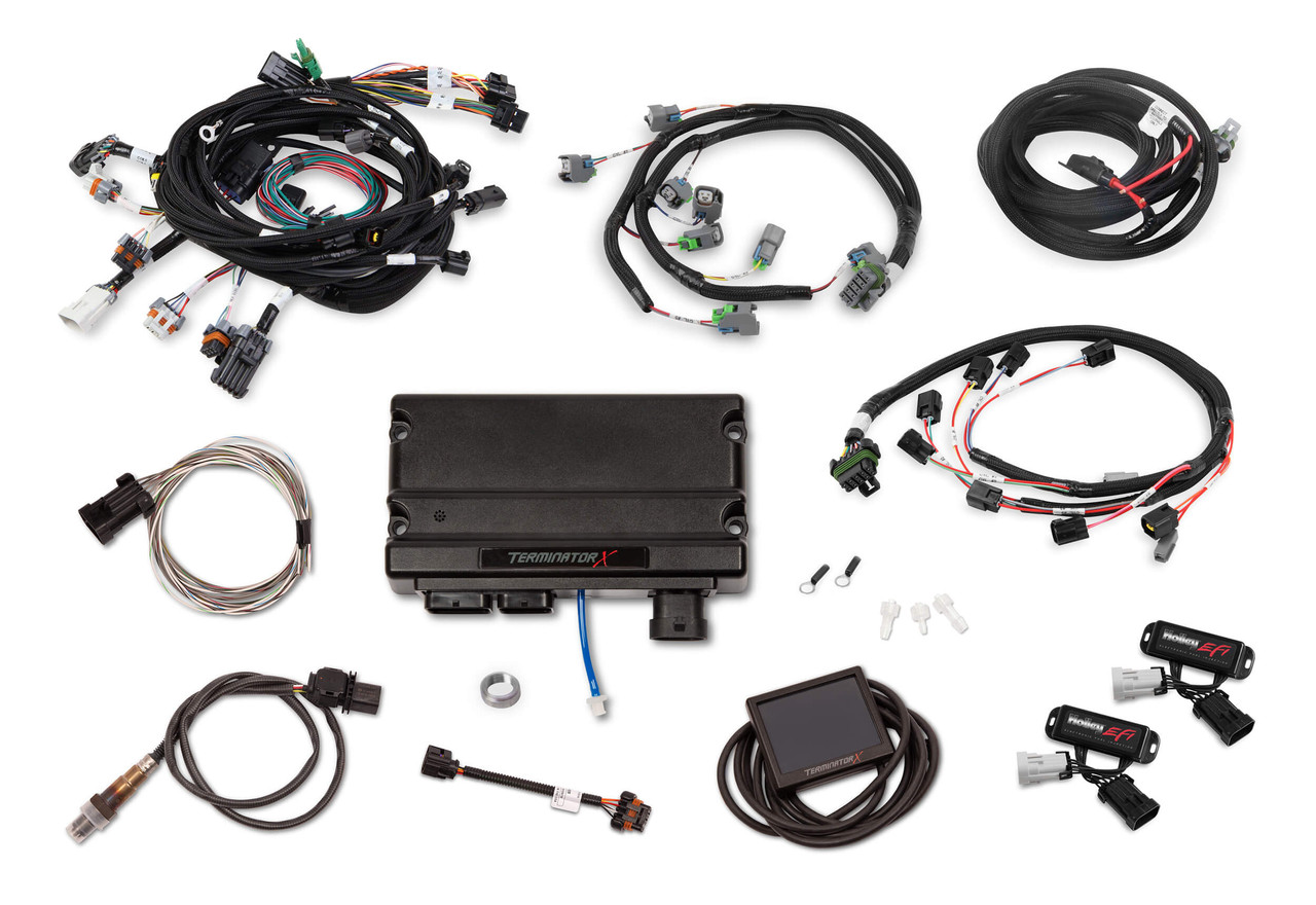 NA換装fenwick Holley - TERMINATOR X FORD MOD MOTOR 4V KIT (EV1 Injectors