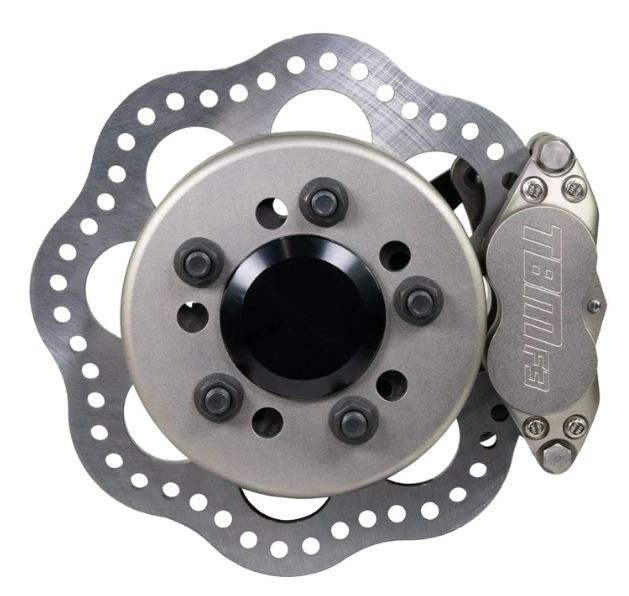 TBM Brakes 1522 Ford Mustang S550 Rear Drag Racing Brake Kit