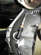 pictured with original non black line installed