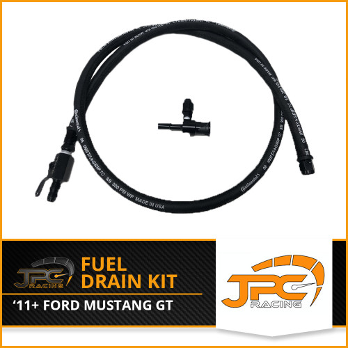 JPC- 2011-up Mustang GT Fuel Drain Kit