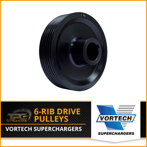 Vortech- 6-Rib Supercharger Drive Pulleys