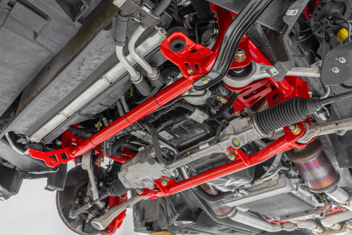 BMR KM761 Mustang K-member installed view