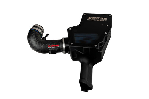 Corsa 2018-2023 Ford Mustang GT 5.0L V8 Plastic Closed Box Air Intake - Forged Carbon Fiber / Oiled Air Filter