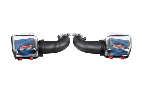 Corsa 2024+ Ford (S650) Mustang GT 5.0L & Dark Horse Carbon Fiber Air Intake System - Full Kit / DryTech