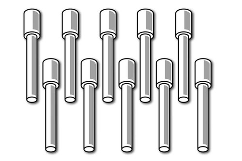 Haltech Plastic AMP Superseal Connector Waterproofing/Blanking Pins Only