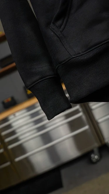 Haltech "Classic" Hoodie Black with White Logo